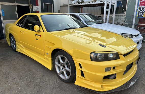 R34スカイラインの車検！