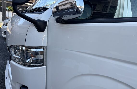 ハイエースのPORMIDO不具合点検