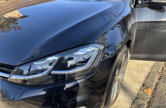 ゴルフ６の車内清掃